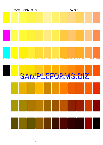 Color Chart Download